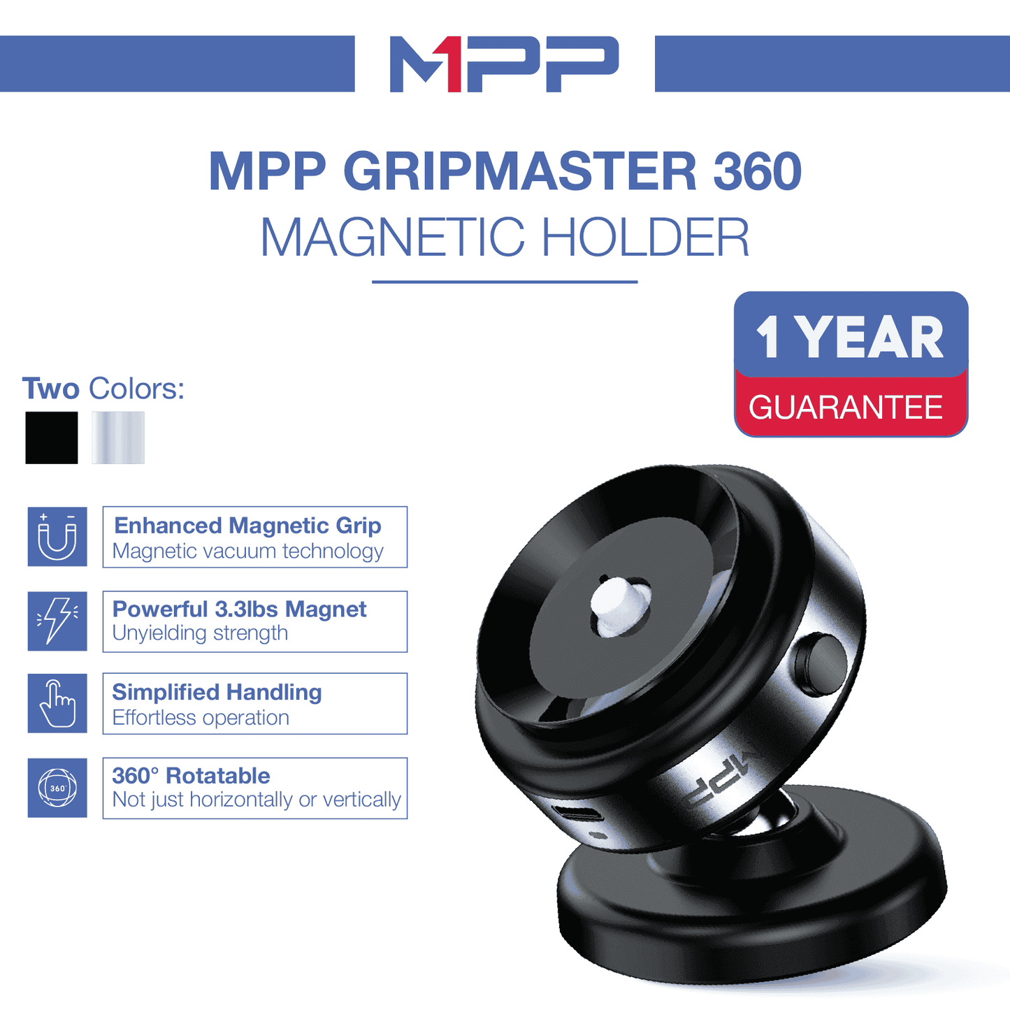 REVO® GripMaster Pro 360 Magnetic Holder The Newest 2025 MPP002