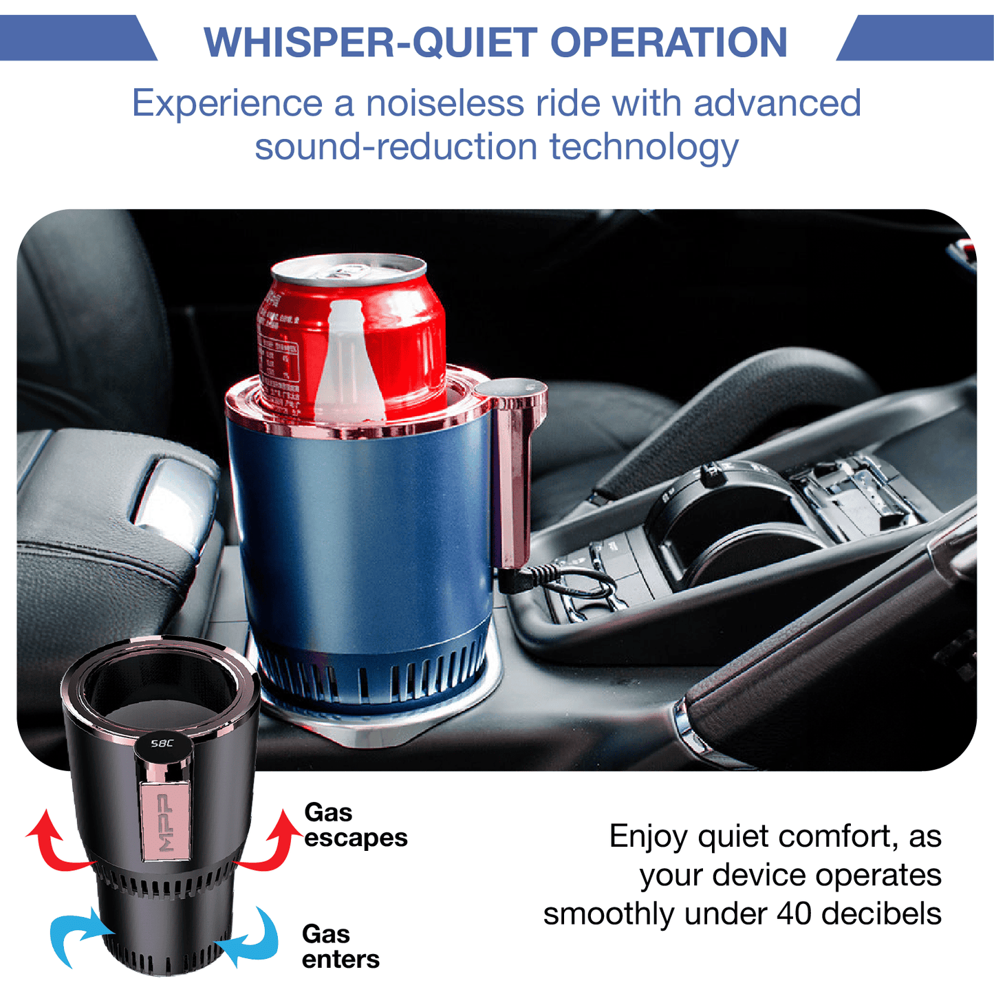 REVO® DualTemp Travel Cup Holder & Cooler MPP008