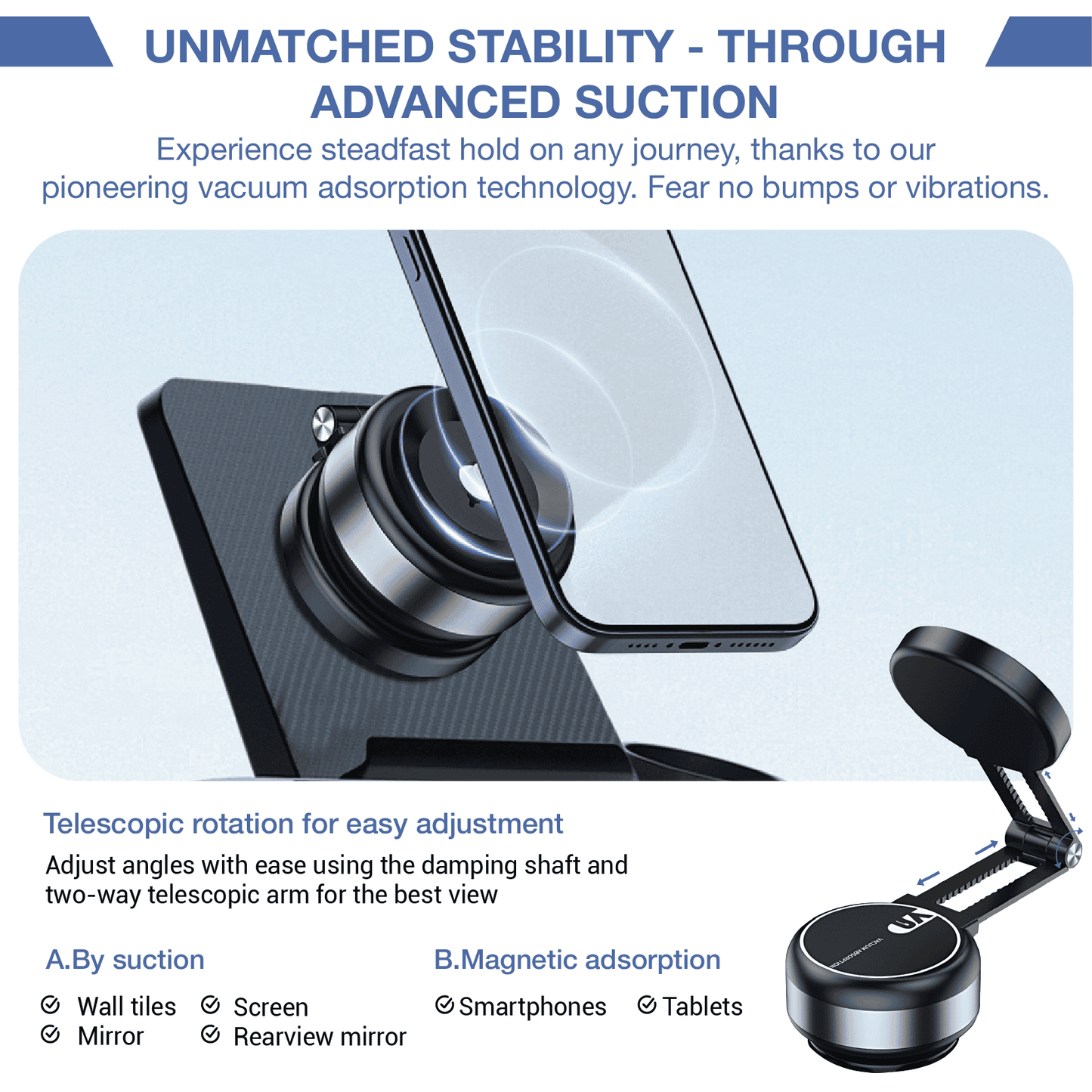 REVO® GripMaster Pro 360 Magnetic Holder The Newest 2025 MPP009