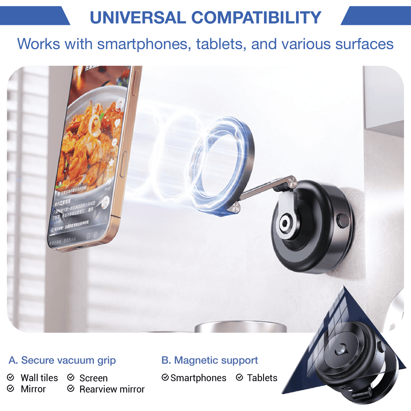 MPP® GripMaster Pro 360 – Smart Magnetic Phone Mount 2025 MPP016