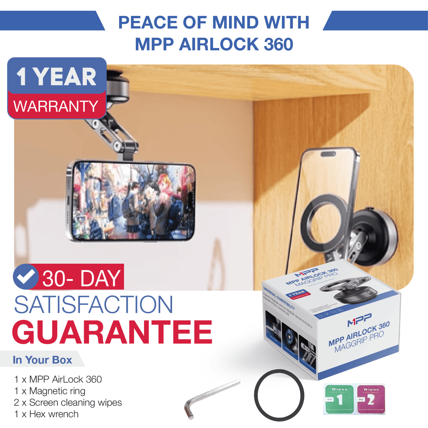 REVO® GripMaster Pro 360 Magnetic Holder The Newest 2025 MPP011