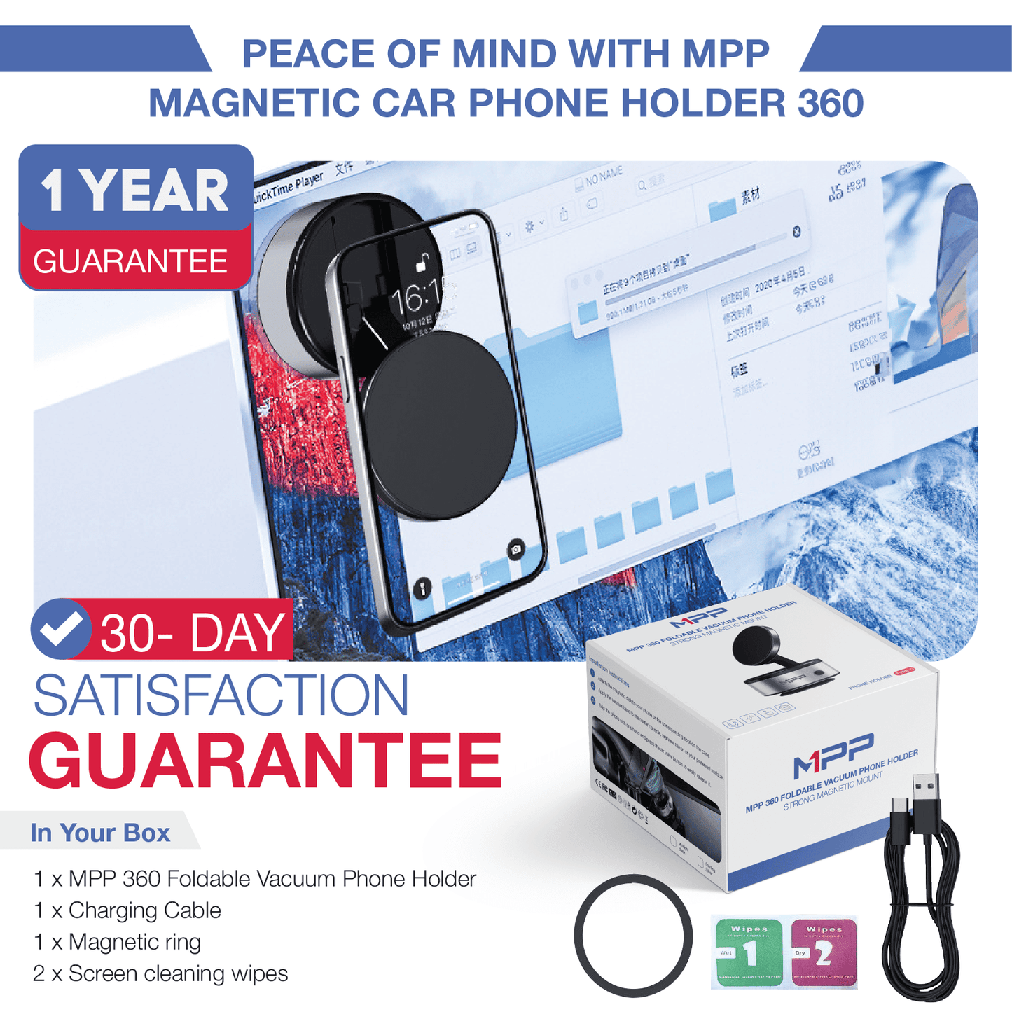 REVO® GripMaster Pro 360 Magnetic Holder The Newest 2025 MPP004