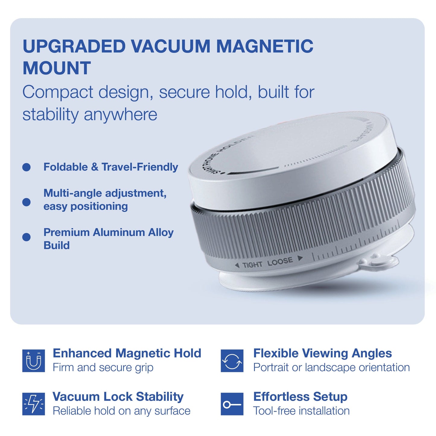 REVO® GripMaster Pro 360 – Smart Magnetic Phone Mount 2025 MPP015