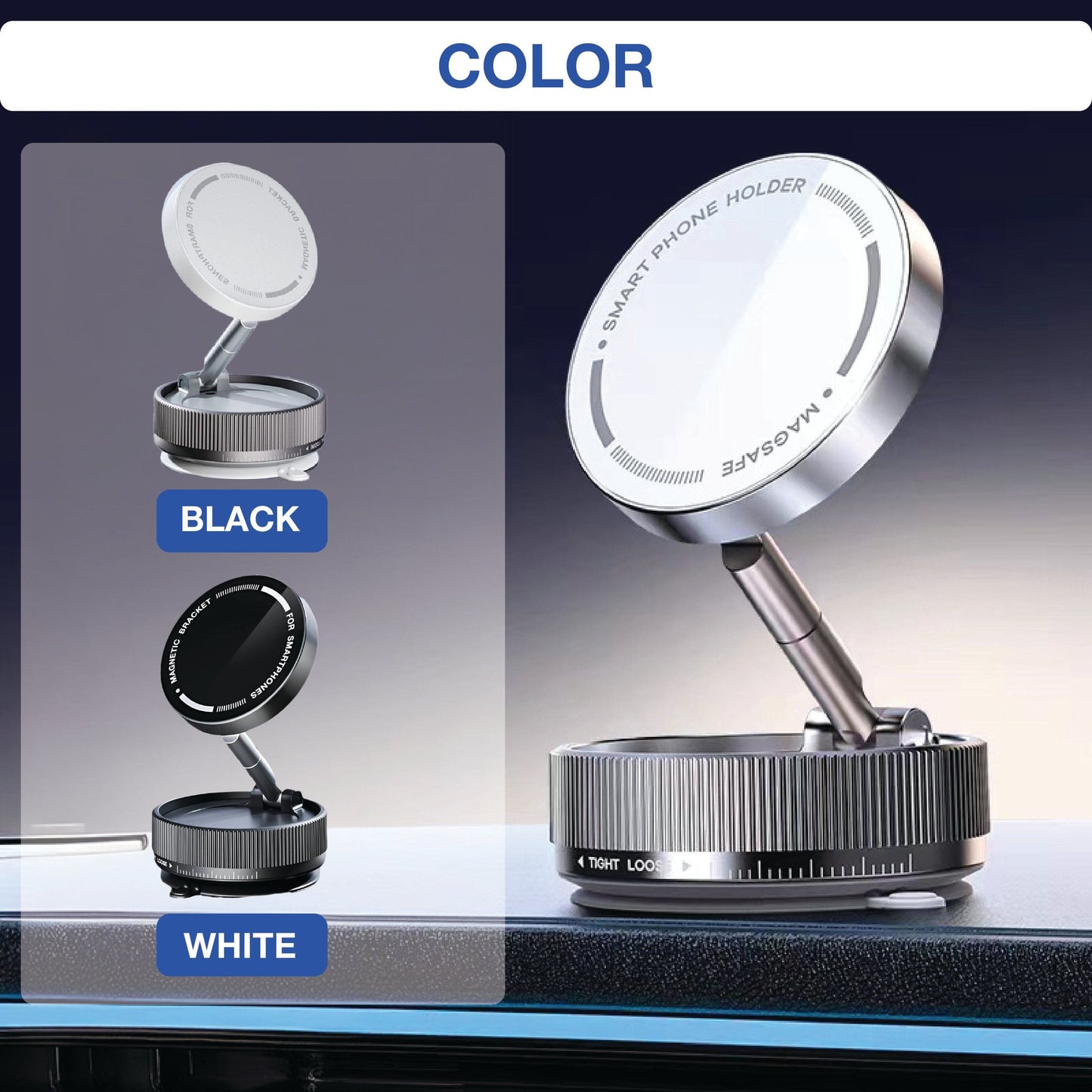 REVO® GripMaster Pro 360 – Smart Magnetic Phone Mount 2025 MPP015