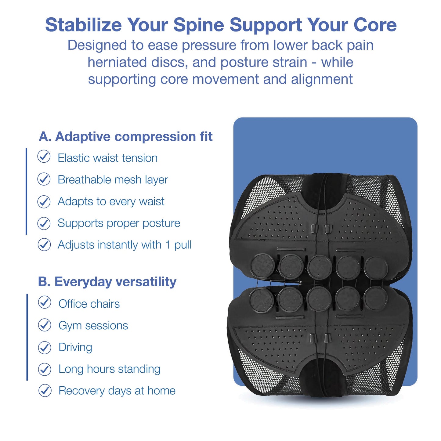 REVO® AlignFlex™ – Back Relief For Every Body