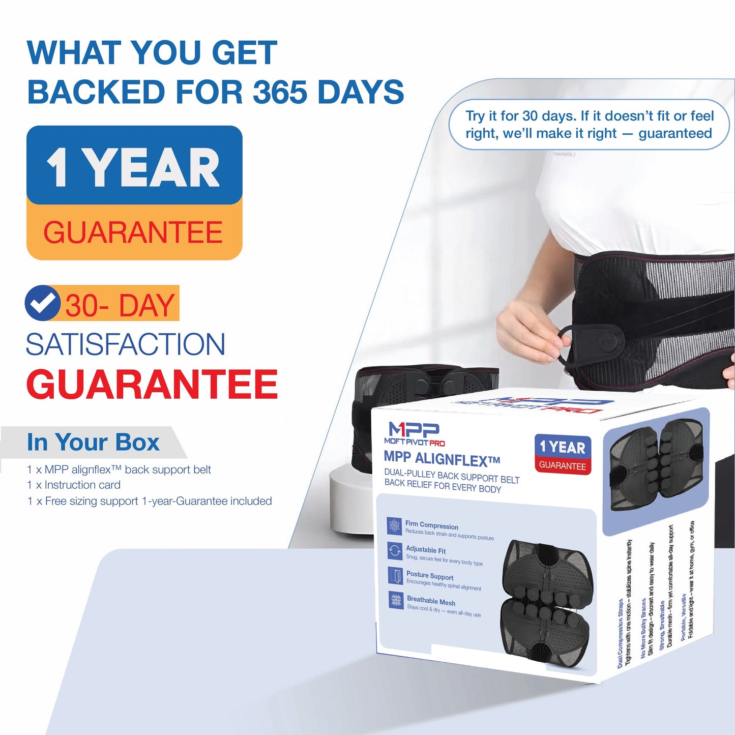 REVO® AlignFlex™ – Back Relief For Every Body